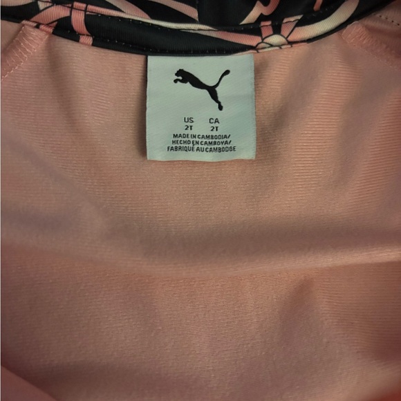 Puma Pink and Black Kids Set - Picture 3 of 5
